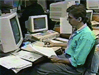 We were cutting edge news at the time!!!